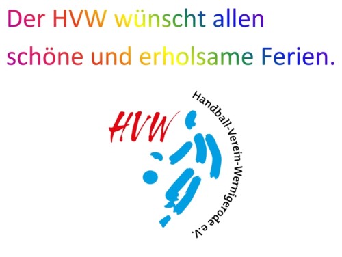 Ferienbeginn auch beim HVW